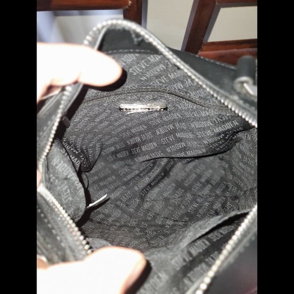 NWOT Steve Madden Handbag with Decorative Ribbon - Picture 8 of 11